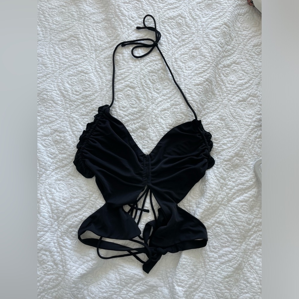Tigermist black Sanya top